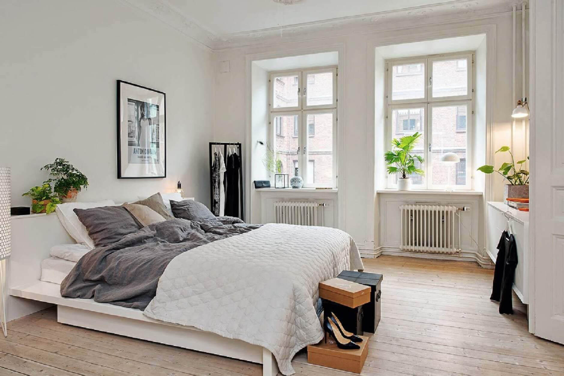 Ý tưởng trang trí phòng ngủ phong cách Scandinavian