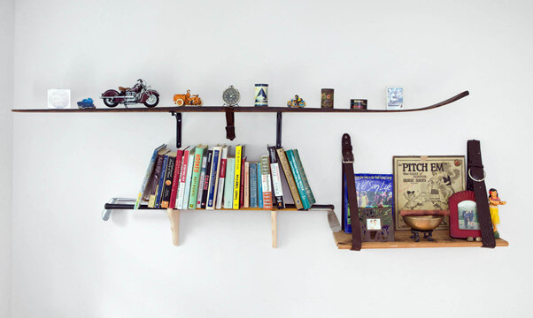 5 ý tưởng cho kệ sách treo tường tự làm đơn giản tại nhà